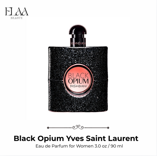 Black Opium Yves Saint Laurent  Eau de Parfum for Women 3.0 oz / 90 ml