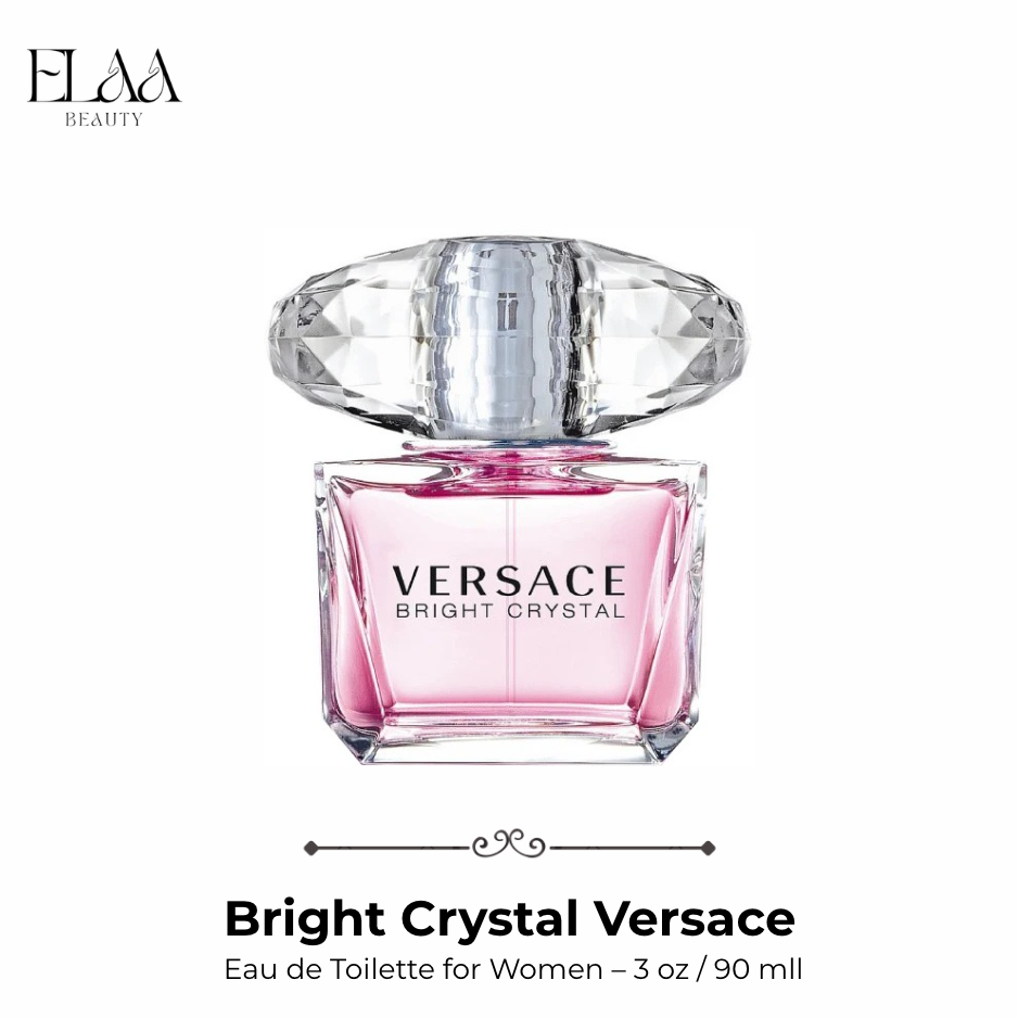 Bright Crystal Versace Eau de Toilette for Women – 3 oz / 90 ml