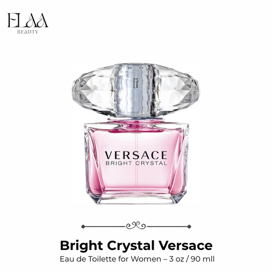 Bright Crystal Versace Eau de Toilette for Women – 3 oz / 90 ml